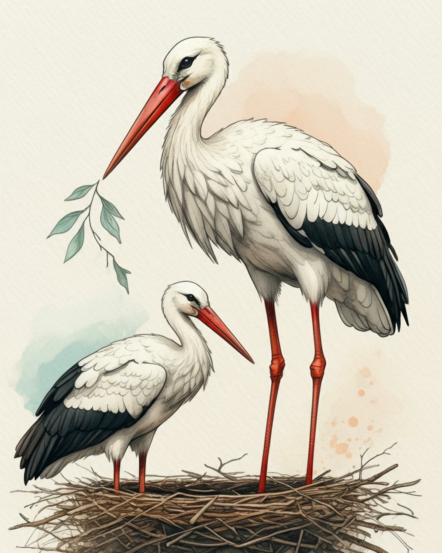 Stork's family